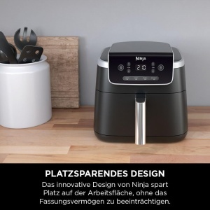 Friteuza cu aer cald Ninja PRO AF140EU, 4.7L, 2000W, Negru - Img 6
