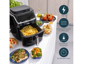 Friteuza cu aer cald Princess 182080, 6.5L, 1700W, 8 programe - Img 2