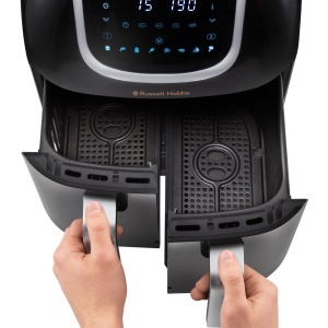 Friteuza cu aer cald Russell Hobbs SatisFry Snappi 27290-56, 8.5 L, 8 programe, touchscreen - Img 3