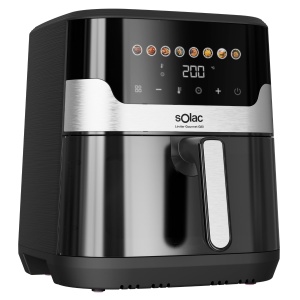 Friteuza cu aer cald Solac Leviter Gourmet G80 8L Ecran digital 8 programe presetate