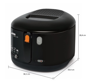 Friteuza electrica Tefal Simply One, 1.2 kg, neagra, cu sistem de racire - Img 3
