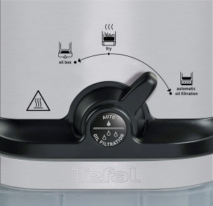 Friteuza Tefal Oleoclean Compact FR7016 2L Filtrare Automata NegruInox - Img 7