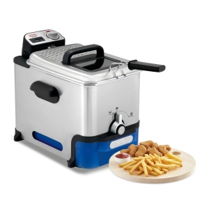Friteuza Tefal Oleoclean Pro 3,5L 2300W cu Filtrare Automata, NegruInox