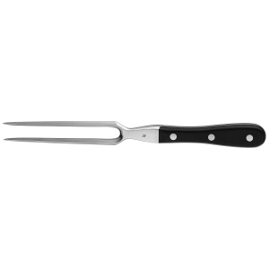 Furculita pentru carne WMF Spitzenklasse Plus, 27 cm, otel inoxidabil Cromargan, maner ergonomic