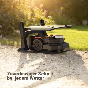 Garaj pentru robot de tuns iarba WORX WA0828, protectie UV si ploaie, montaj usor - Img 2