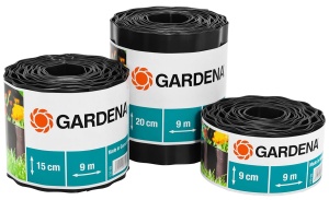 Gardena Beeteinfasare 15 cm, 9 m, plastic flexibil, culoare maro