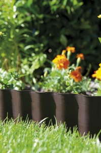Gardena Beeteinfassung 20 cm, Rame pentru Rasen, 9 m, Plastic, Culoare Maro - Img 6