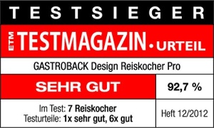 Gastroback Design Reiskocher Pro 42518 5 Litri Functie Warmhalte 700W Argintiu - Img 10