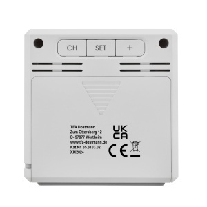 Gateway TFA Dostmann TFA.me Starter Set cu 3 Temperatursender, Alb, Monitorizare Temperatura - Img 4