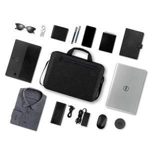Geanta laptop DELL PO1520CS, Unisex, Neagra - Img 6