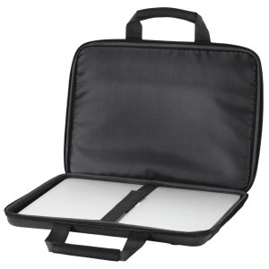 Geanta Laptop Hama Nizza 133 inch Negru Compartiment Captusit si Curea de Umar - Img 4