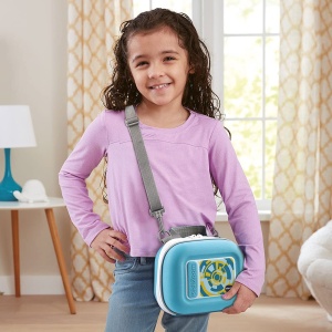 Geanta pentru camera VTech KidiZoom, moderna, cu maner si bretea detasabila - Img 3