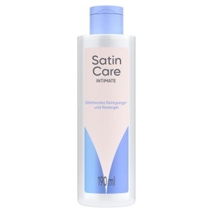 Gel de curatare si ras Satin Care Intimate, 190ml, cu Aloe Vera si Shea Butter