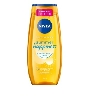 Gel de dus NIVEA Summer Happiness 250ml cu parfum NIVEA SUN, cu vitamine C si E
