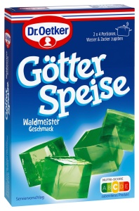 Gele de fructe Dr. Oetker Gotterspeise, 12 pachete x 1000 ml, gust de paducel