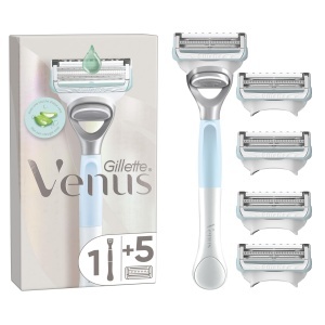 Gillette Venus Aparat de Ras pentru Femei cu 5 Rezerve Protectie Piele Sensibila