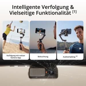 Gimbal pentru smartphone DJI Osmo Mobile 7P, stabilizare 3 axe, modul multifunctional - Img 2