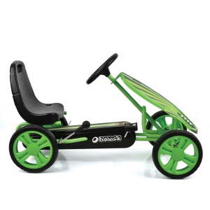 Go-Kart pentru copii hauck Speedster, 4-10 ani, 50 kg, Culoare Verde - Img 7
