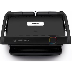 Gratar de contact Tefal OptiGrill Elite XL, 16 programe, Afisaj digital cu indicator de nivel de gatit, Placi XL detasabile, Gratar electric, Negru, GC760812 - Img 1