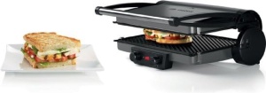 Gratar de masa Bosch TCG4215, gratar de contact 3 in 1, control individual al temperaturii, canal de scurgere a grasimilor, caserola, placi de gratar detasabile din aluminiu, curatare usoara, 2000 W, argintiu - Img 6