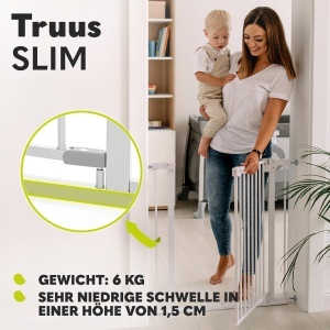 Gratar de protectie Lionelo Truus Slim, 75-105 cm, montare fara gauri - Img 4