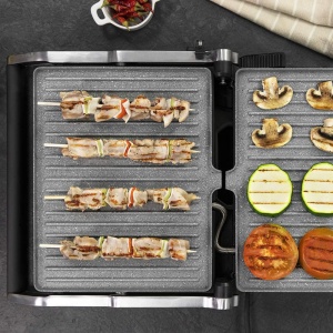 Gratar electric Cecotec RocknGrill 2400 UltraRapid 2400W deschidere 180deg antiaderent - Img 9