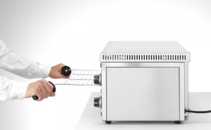 Gratar electric HENDI Salamander, 2850W, din otel inoxidabil, montare pe perete - Img 2