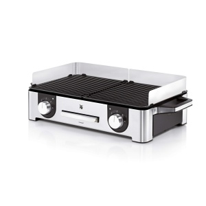 Gratar electric WMF Lono Master gratar electric 50x28 cm gratar electric Gratar de masa cu parbriz si tava de picurare certificat pentru exterior pent