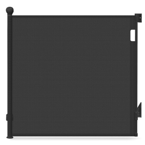 Gratar extensibil VOUNOT 0-180CM, pentru copii si animale, Negru