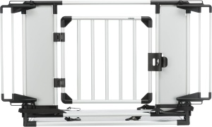 Gratar universal pentru caini Trixie - ajustabil 94-114 cm, cu usa si covor antiderapant - Img 4