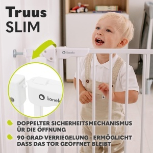 Gratier de siguranta Lionelo Truus Slim, 75-105 cm, instalare fara gaurire - Img 6