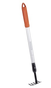 Grebla de gradina BLACKDECKER 5 Zinci Lungime reglabila 66-100 cm PortocaliuNegru