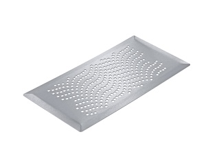 Grila de aer Stiebel Eltron LVE FG-W, din otel inoxidabil, 180x340 mm