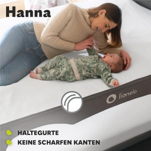 Grilaj de Protectie Lionelo Hanna 150 cm x 66 cm, pliabil, retea respirabila - Img 3