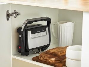 Grill Compact Tefal Inicio GC270D10, 1000 W, Design Elegant, Inox - Img 5