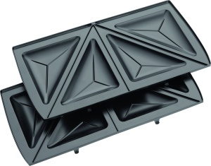 Grill Electric Bomann STWA 1364 CB, 650W, cu Placi Interchangeabile, Inox - Img 4