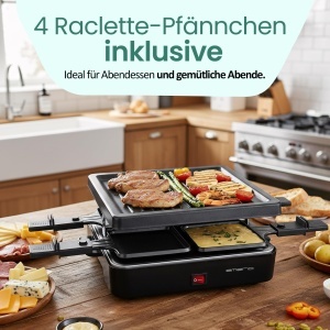 Grill electric Emerio RG-120656, 4 tigai, 600W, antiaderent, negru - Img 3