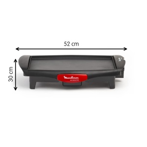 Grill electric Moulinex CB560811, 1800W, compact, negrurosu - Img 7