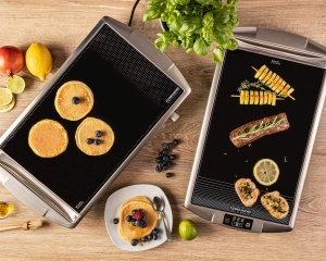 Grill electric Rommelsbacher CG 2308TC 280degC Touch Control LED - Img 6