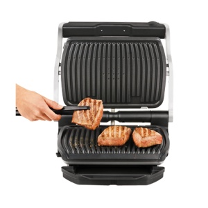 Grill Electric Rowenta Optigrill cu 6 Programe de Gatare, NegruSilver - Img 8