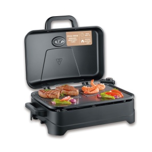 Grill electric Severin PG 8597, 2300W, 45x30cm, negru