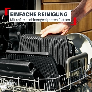 Grill Electric Tefal OptiGrill Elite, 12 programe automate, inox, cu display digital - Img 7