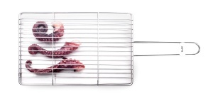 Grill pentru Sardine si Oktopus IBILI 30x20 cm, Inox 18, Ergonomic - Img 3