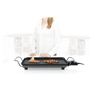 Grill plat Teppanyaki Princess Chef Superior Classic, 46 x 26 cm, 2500 W, Negru - Img 7