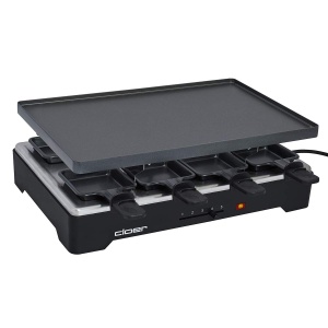 Grill Raclette Cloer 6446 cu 8 Tavi, Placa Aluminiu, 1200W - Img 3