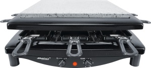 Grill Raclette Steba RC 3 Plus, 8 Pfannchen, Wendabil, Emailliat - Img 4