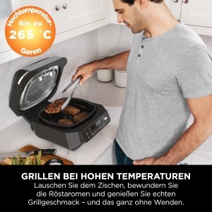Grill si Friteuza Ninja 5-in-1 EG351EU 57L Termometru Digital NegruArgintiu - Img 6