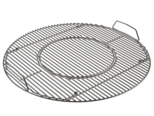 Grillrost ROSLE VARIO, Gratar din inox pentru Kugelgrill 60 cm, argintiu