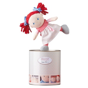 HABA 5737 - Papusa Mirli soft rag doll pentru bebelusi de la 6 luni pentru a se juca imbratisa si confort cadou pentru nastere si botez livrat in cuti - Img 2