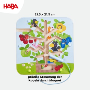 HABA Magnetic Game Orchard - Labirint cu pix si bile magnetice, favorizeaza numararea si potrivirea culorilor, jucarii din lemn de la 2 ani - 1306083001 - Img 5